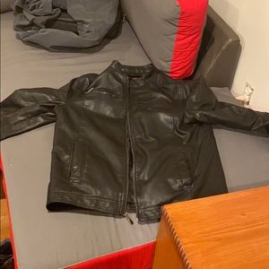 Leather jacket